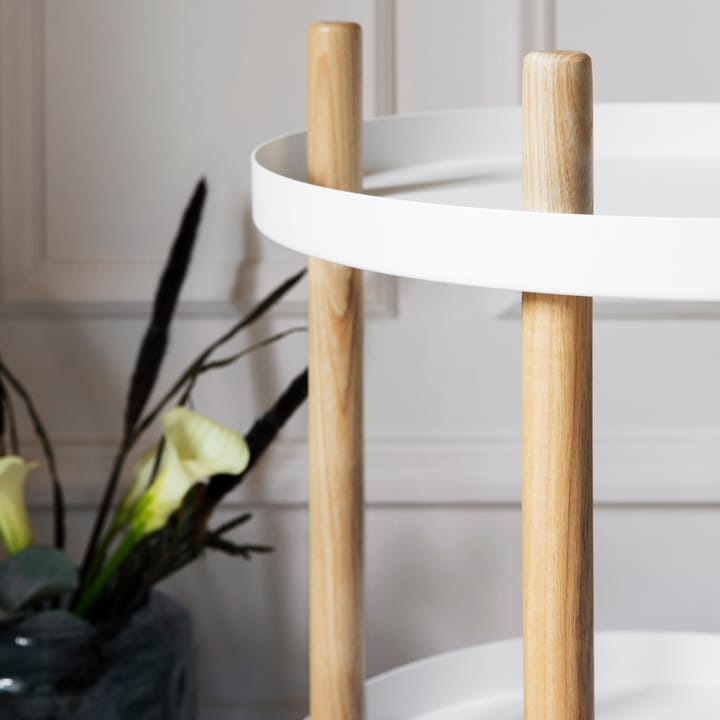 Block bord Ø45 cm, Vit Normann Copenhagen