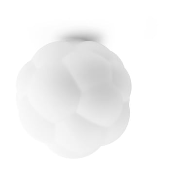 Läs mer om Normann Copenhagen Bubba taklampa Ø42x45 cm Vit