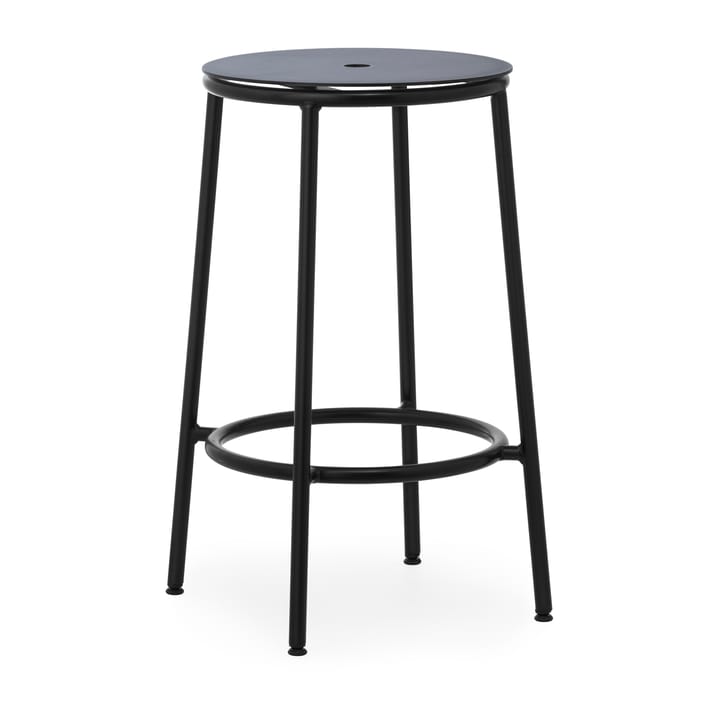 Circa barstol 65 cm, Svart aluminium Normann Copenhagen