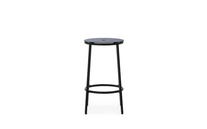 Circa barstol 65 cm, Svart aluminium Normann Copenhagen