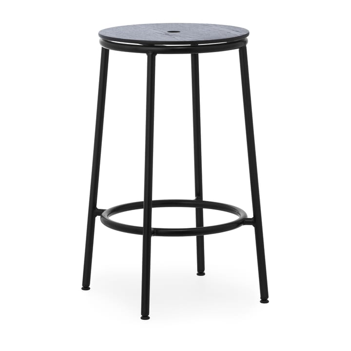 Circa barstol 65 cm - Svart ek - Normann Copenhagen