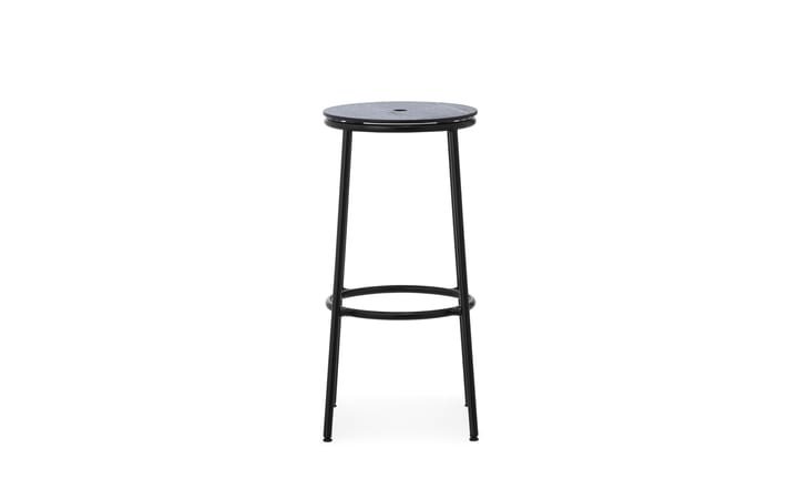 Circa barstol 75 cm, Svart ek Normann Copenhagen