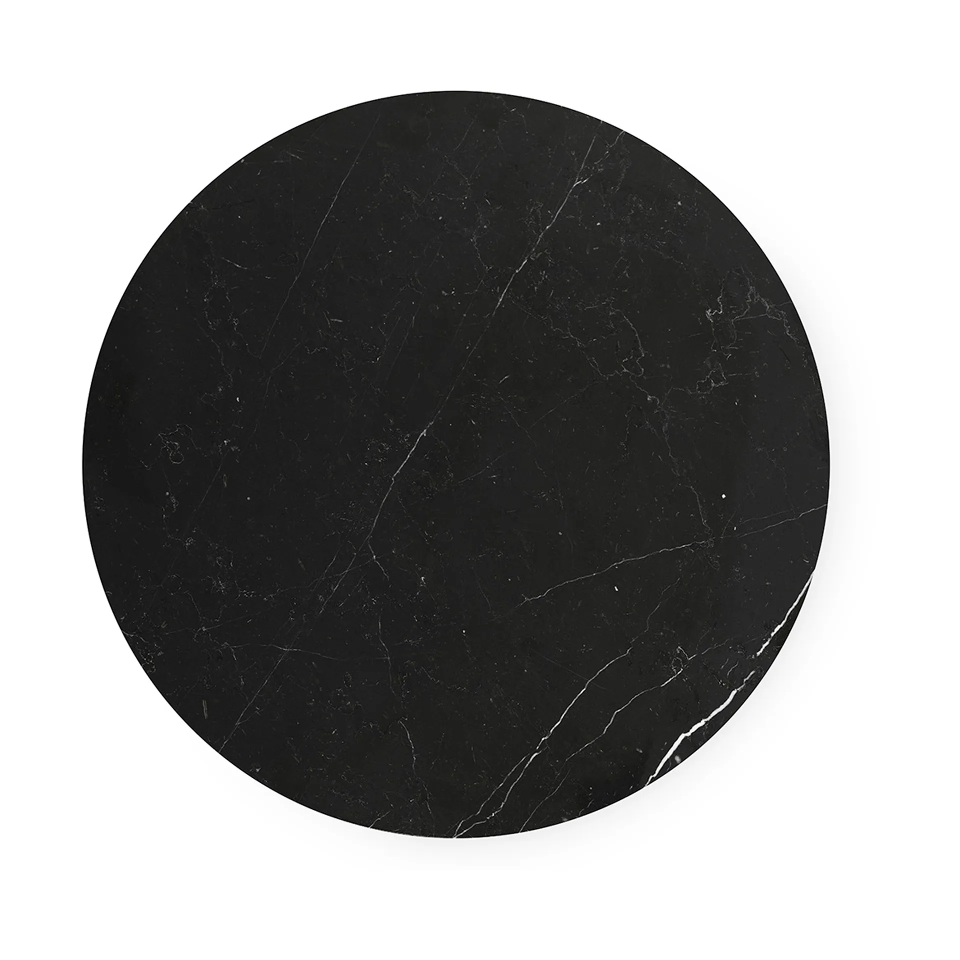 Dit sidobord Ø40 cm, Grå-Svart-marquina Normann Copenhagen