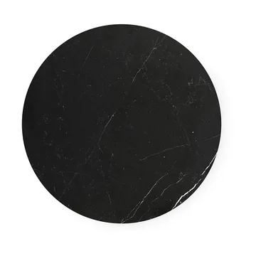 Dit sidobord Ø40 cm - Grå-Svart-marquina - Normann Copenhagen