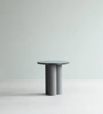 Dit sidobord Ø40 cm - Grå-Svart-marquina - Normann Copenhagen