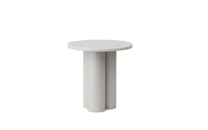 Dit sidobord Ø40 cm - Vit carrara - Normann Copenhagen