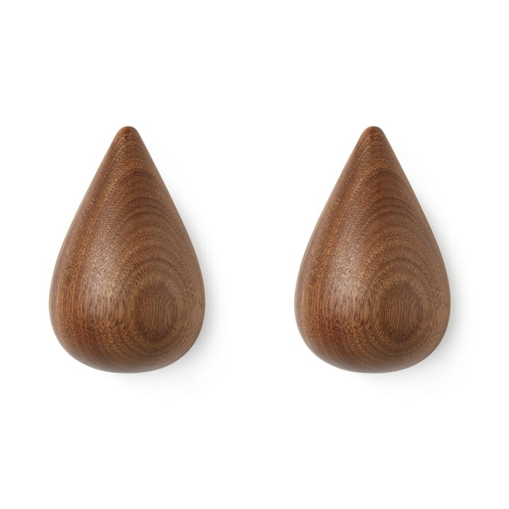 Dropit knopp 2-pack valnöt, Stor Normann Copenhagen