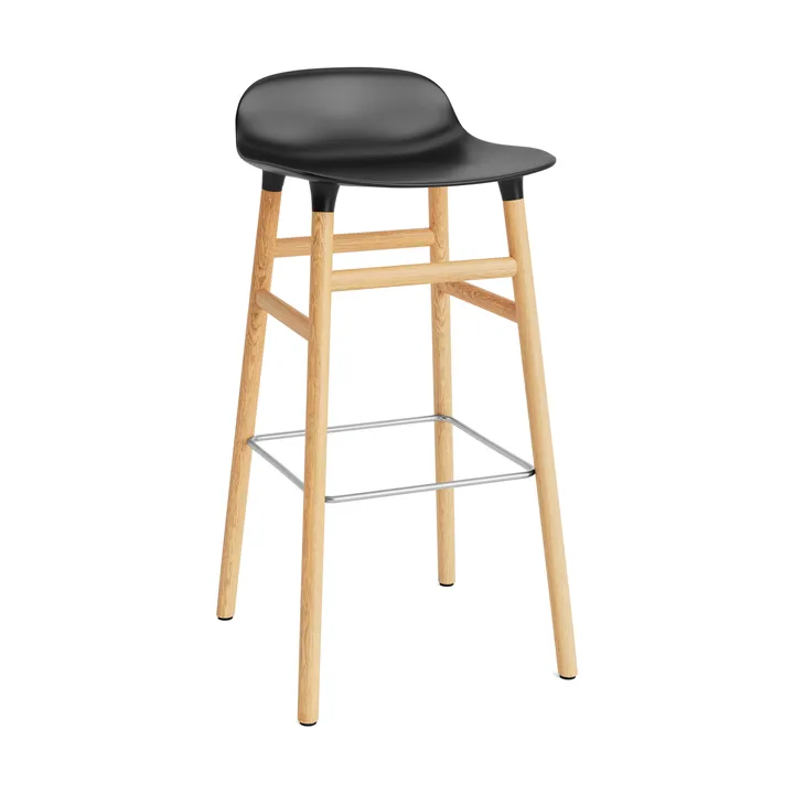 Form barstol ekben 75 cm - svart - Normann Copenhagen