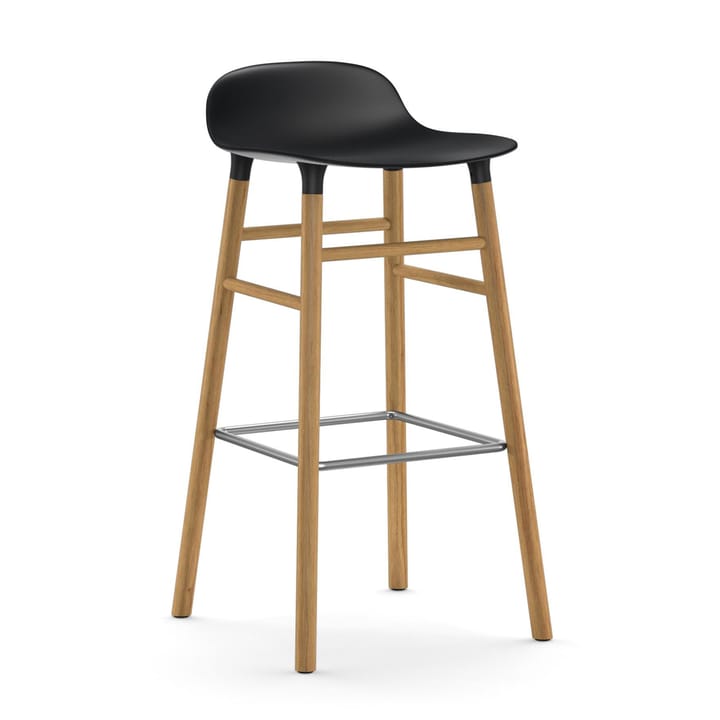 Form barstol ekben 75 cm, svart Normann Copenhagen