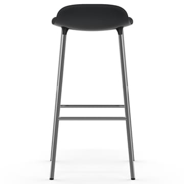 Form barstol kromade ben 75 cm - Svart - Normann Copenhagen