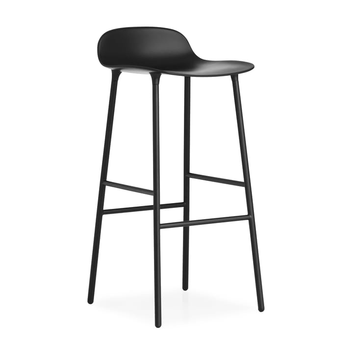 Form barstol metallben 75 cm, svart Normann Copenhagen