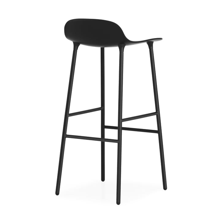 Form barstol metallben 75 cm, svart Normann Copenhagen