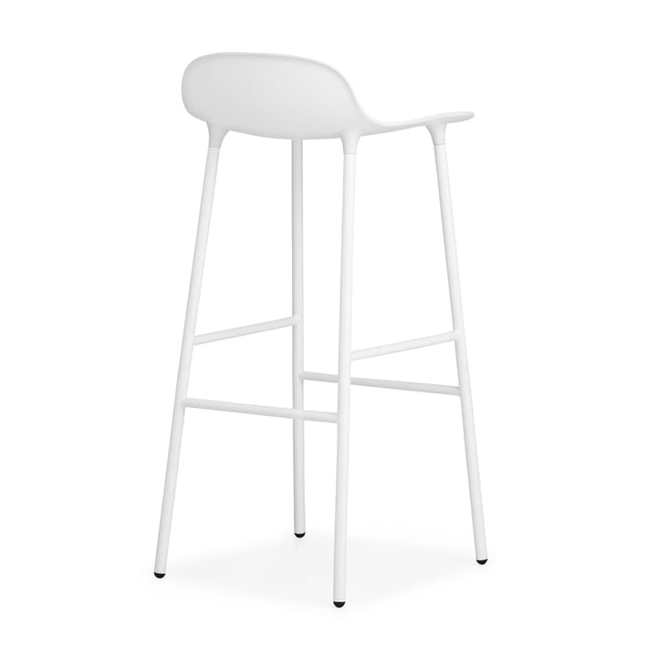 Form barstol metallben 75 cm, vit Normann Copenhagen