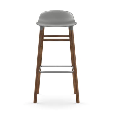 Form barstol valnötsben 75 cm - Grå - Normann Copenhagen