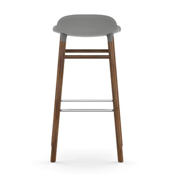 Form barstol valnötsben 75 cm - Grå - Normann Copenhagen