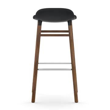Form barstol valnötsben 75 cm - svart - Normann Copenhagen
