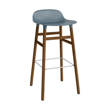 Form barstol valnötsben 75 cm - Vit - Normann Copenhagen