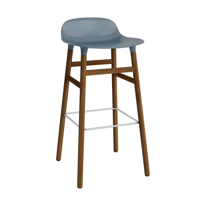 Form barstol valnötsben 75 cm - Vit - Normann Copenhagen