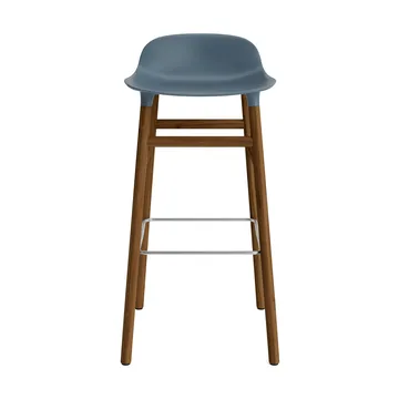 Form barstol valnötsben 75 cm - Vit - Normann Copenhagen