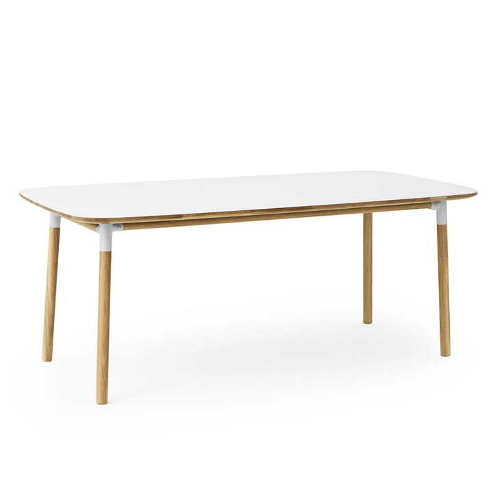 Form bord 95x200 cm, vit Normann Copenhagen