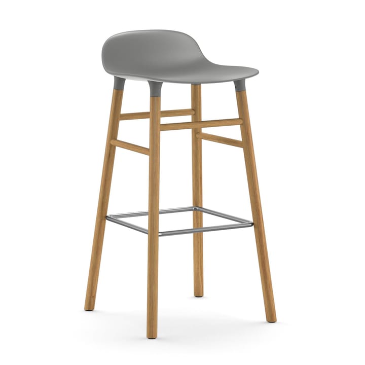Form Chair barstol ekben, grå Normann Copenhagen