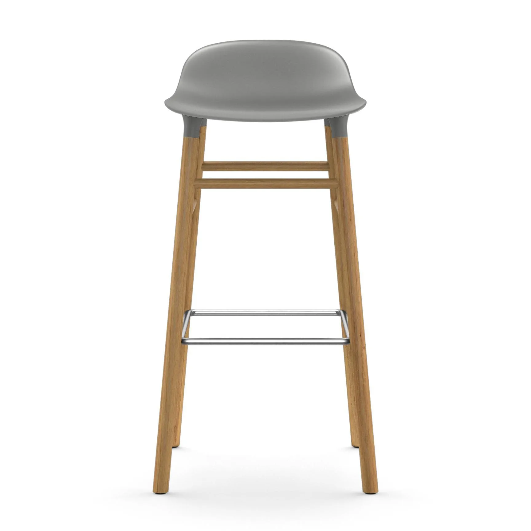 Form Chair barstol ekben, grå Normann Copenhagen