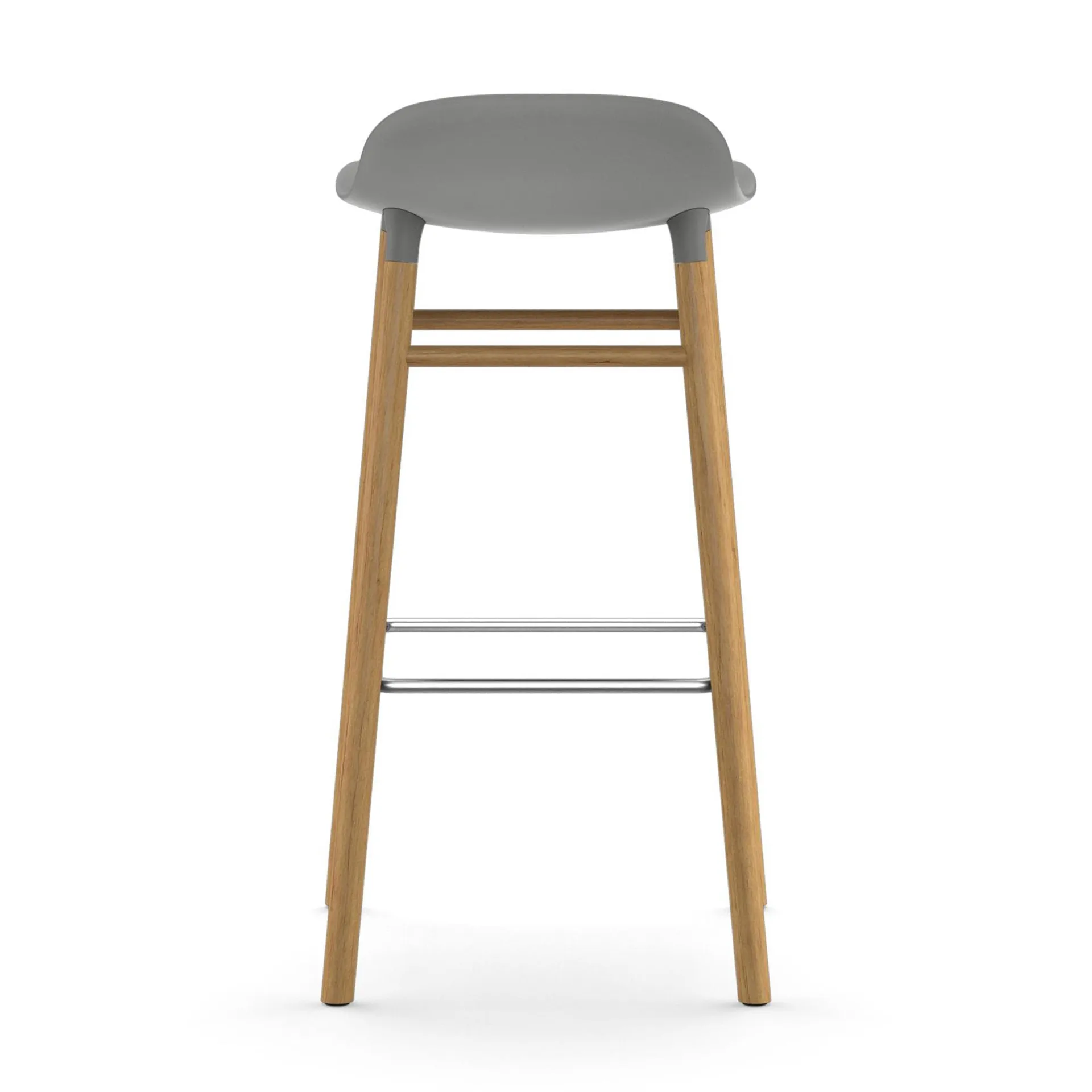 Form Chair barstol ekben, grå Normann Copenhagen