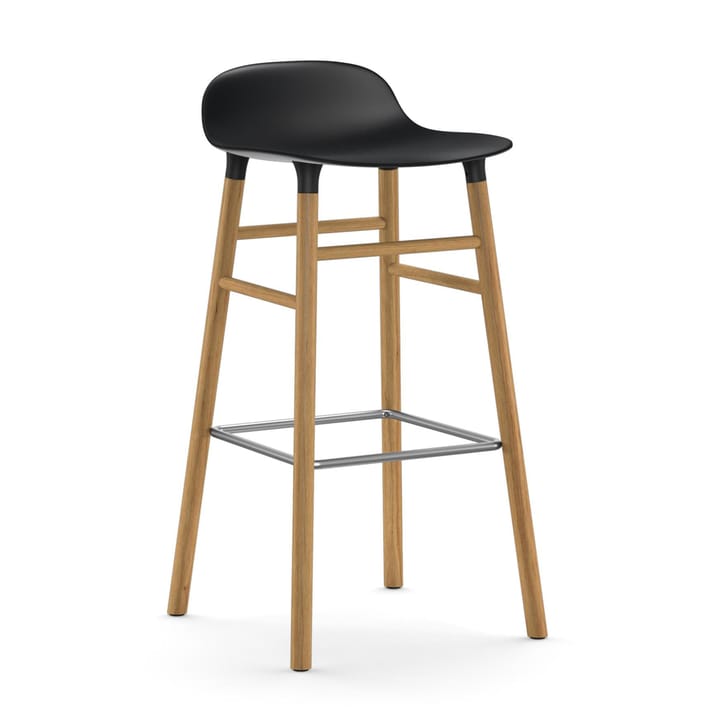 Form Chair barstol ekben, svart Normann Copenhagen