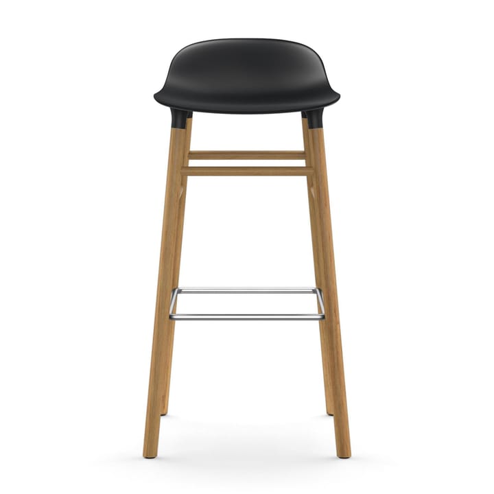 Form Chair barstol ekben, svart Normann Copenhagen