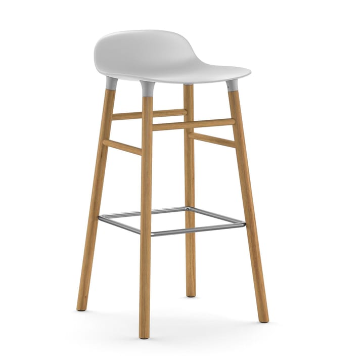 Form Chair barstol ekben, vit Normann Copenhagen