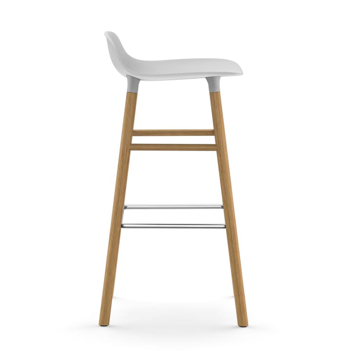 Form Chair barstol ekben, vit Normann Copenhagen