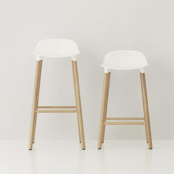 Form Chair barstol ekben - vit - Normann Copenhagen