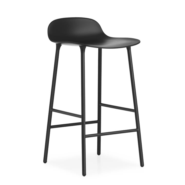 Form Chair barstol metallben, svart Normann Copenhagen