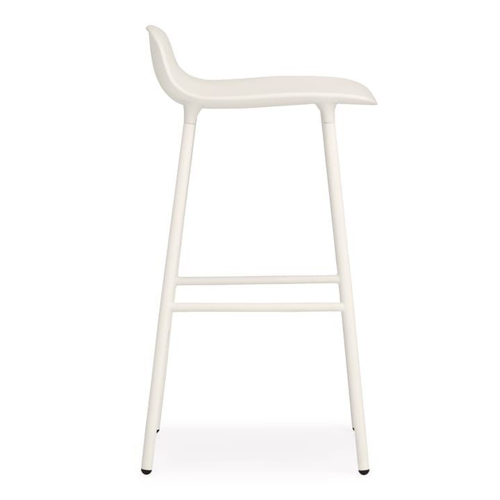 Form Chair barstol metallben, vit Normann Copenhagen