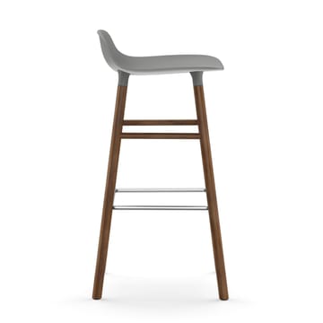 Form Chair barstol valnötsben - Grå - Normann Copenhagen