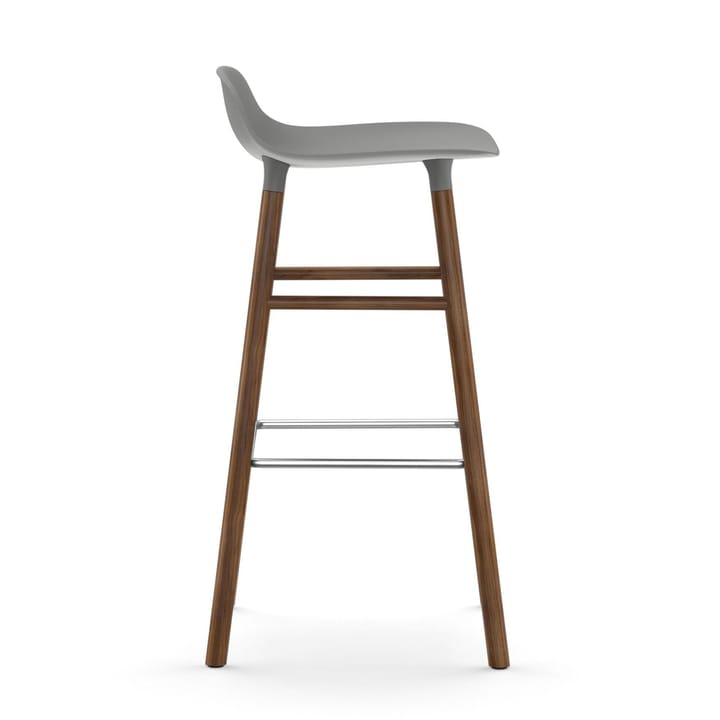 Form Chair barstol valnötsben, Grå Normann Copenhagen