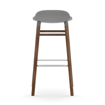 Form Chair barstol valnötsben - Grå - Normann Copenhagen