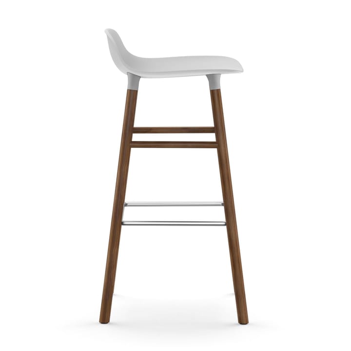 Form Chair barstol valnötsben, vit Normann Copenhagen