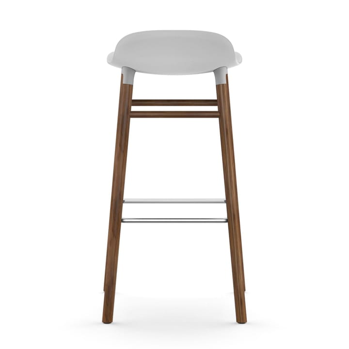 Form Chair barstol valnötsben, vit Normann Copenhagen