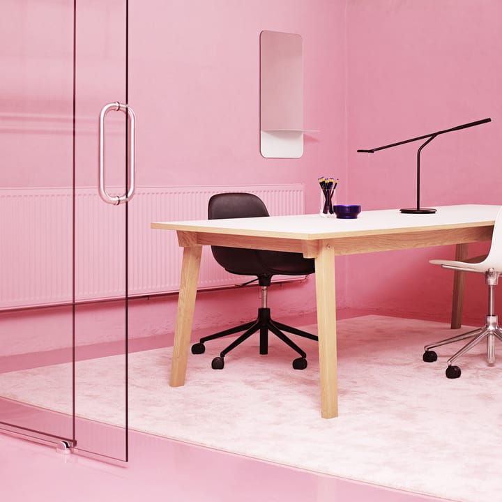 Form chair swivel 5W kontorsstol, grå, aluminium, hjul Normann Copenhagen