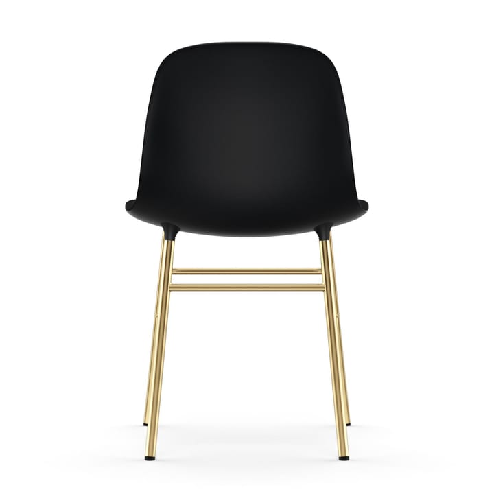 Form stol mässingsben, Svart Normann Copenhagen