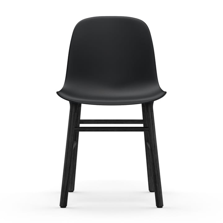 Form stol svarta ben, Svart Normann Copenhagen