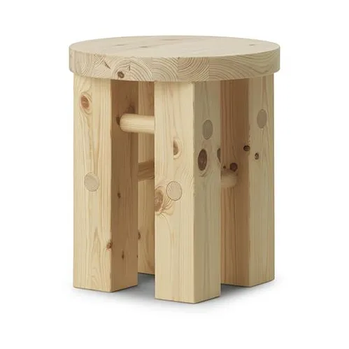 Fyr rund pall 45 cm, Pine, Ø40x45 cm Normann Copenhagen