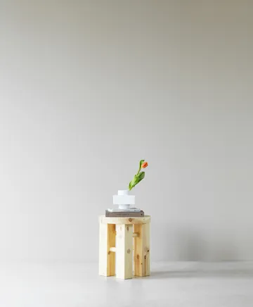 Fyr rund pall 45 cm - Pine, Ø40x45 cm - Normann Copenhagen