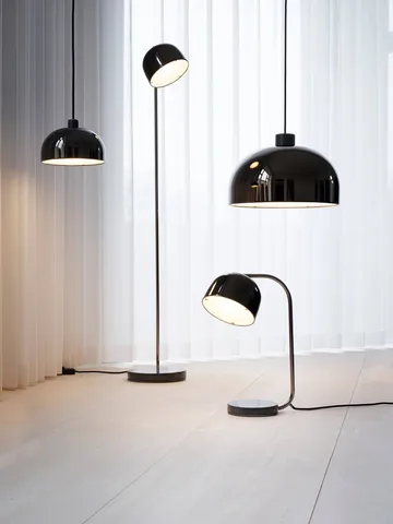 Grant pendel - black, liten- stål, granit - Normann Copenhagen