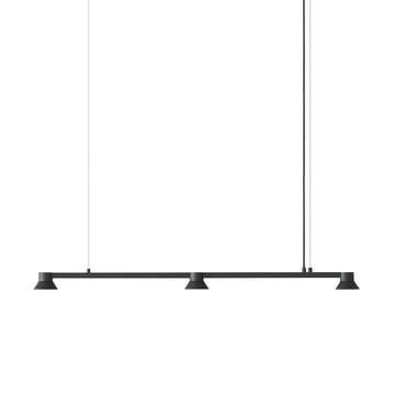 Normann Copenhagen Hat taklampa linear liten Black