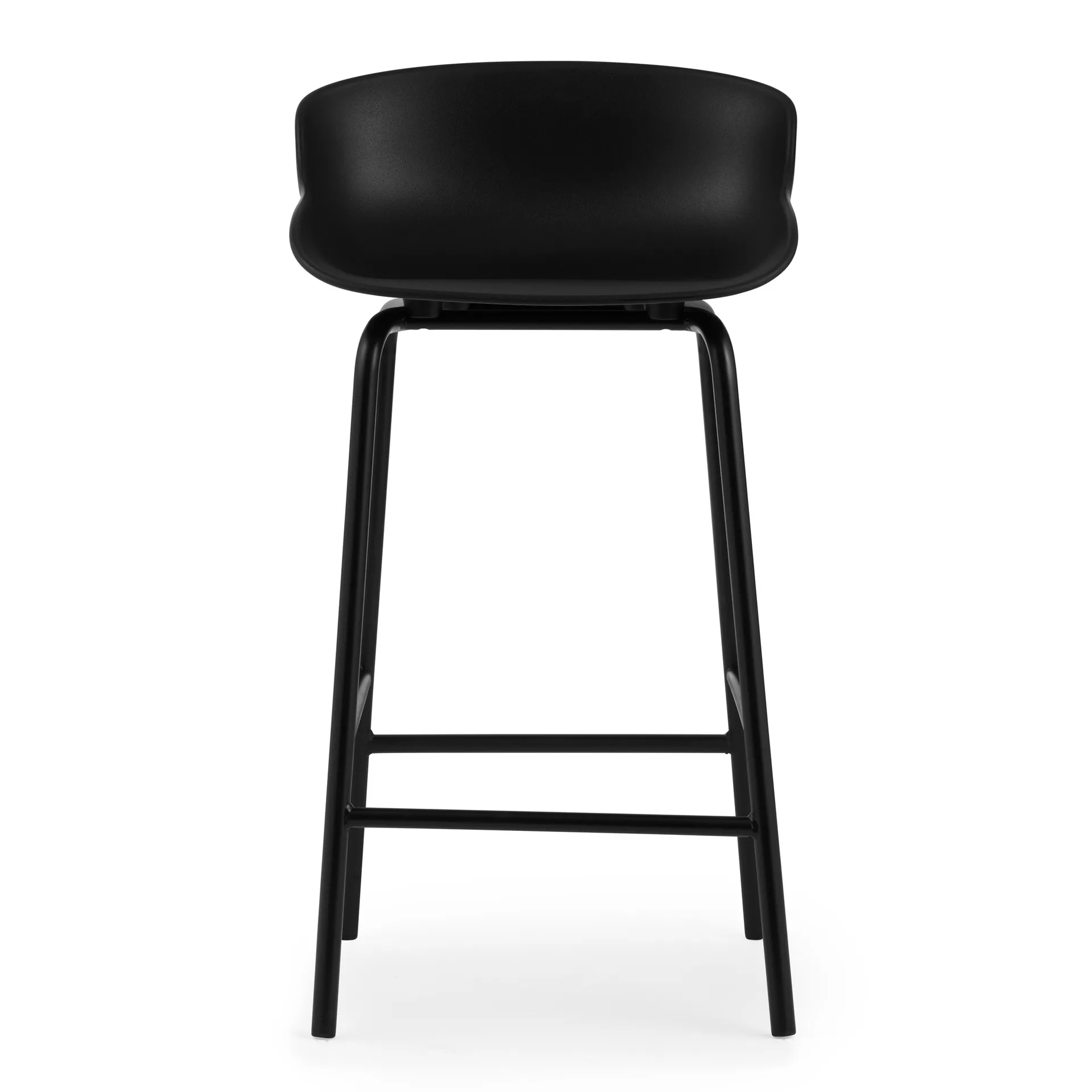 Hyg barstol metallben 65 cm, Svart Normann Copenhagen