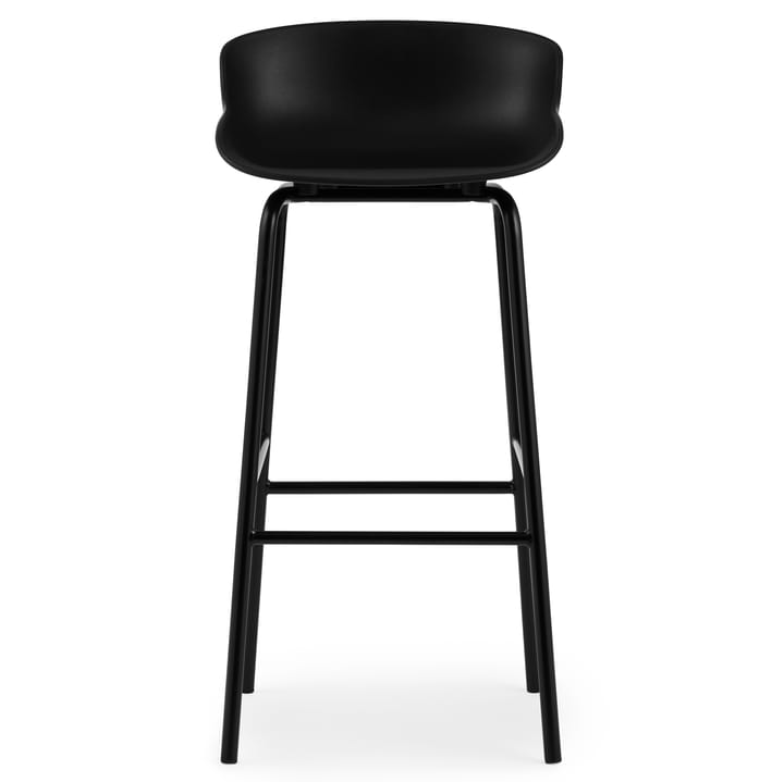 Hyg barstol metallben 75 cm, Svart Normann Copenhagen