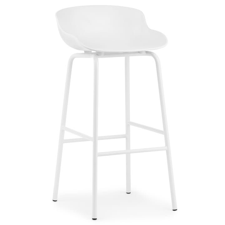 Hyg barstol metallben 75 cm, Vit Normann Copenhagen