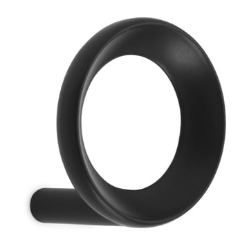 Läs mer om Normann Copenhagen Loop krok small Ø4,4 cm Black